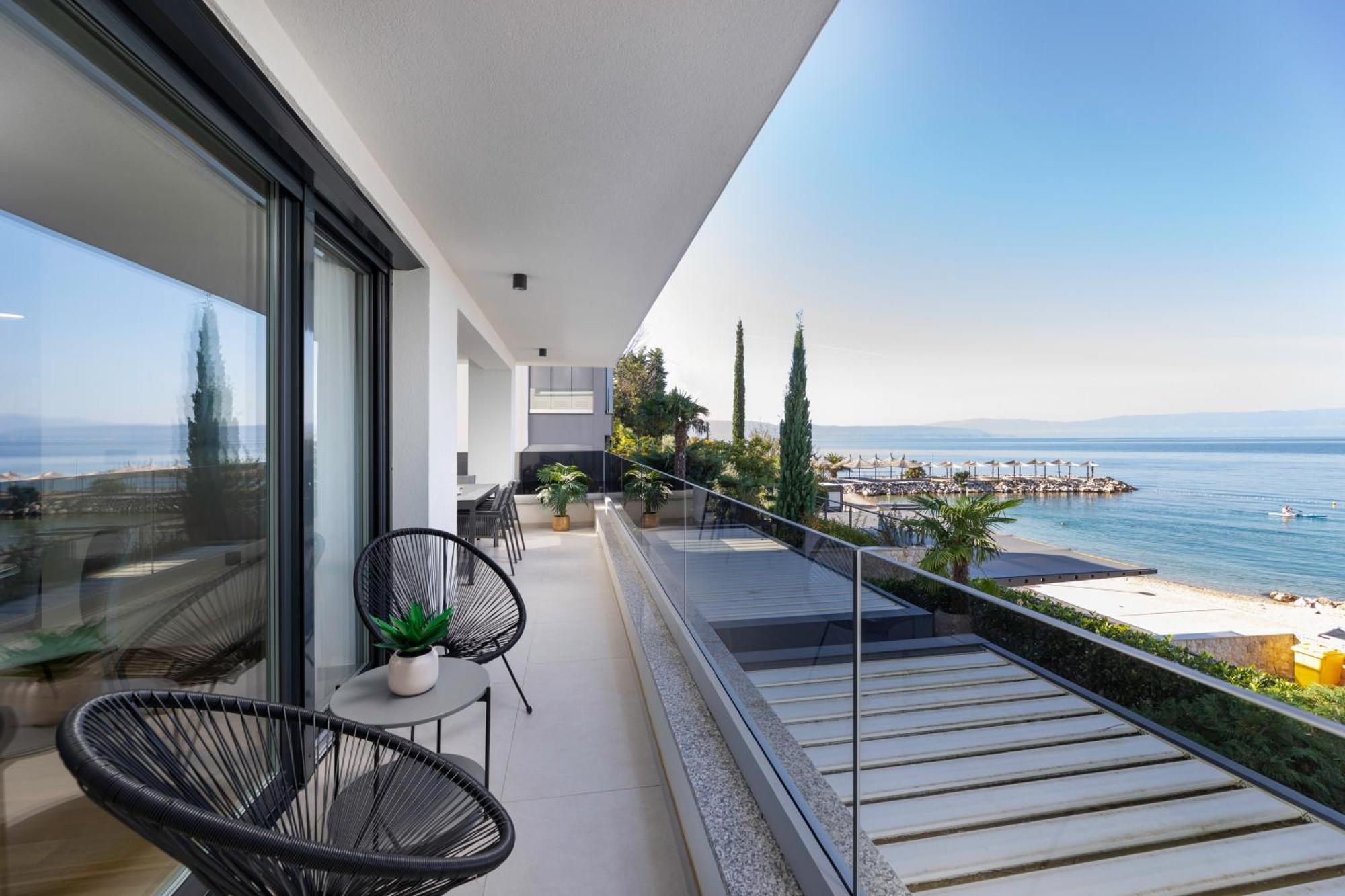 Villa Njivice Apartman Marina Kültér fotó