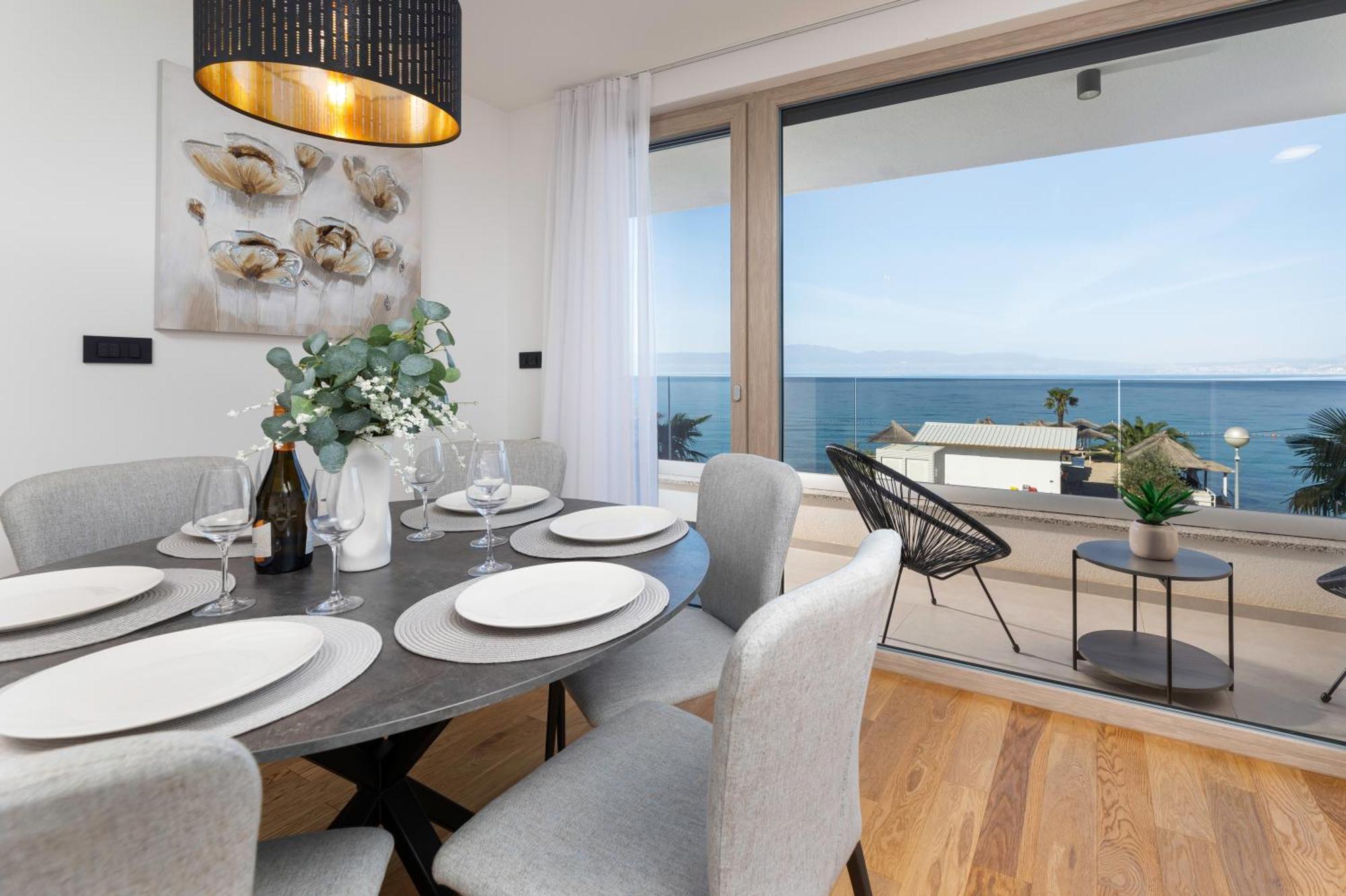 Villa Njivice Apartman Marina Kültér fotó