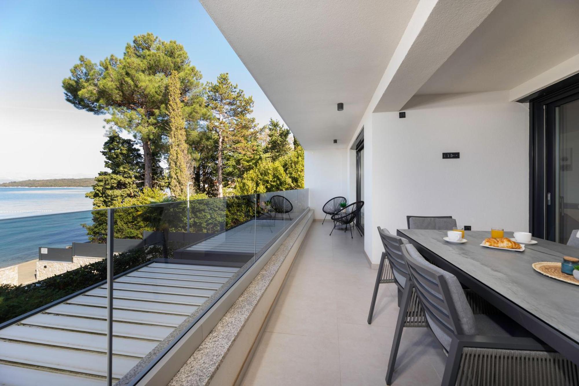 Villa Njivice Apartman Marina Kültér fotó